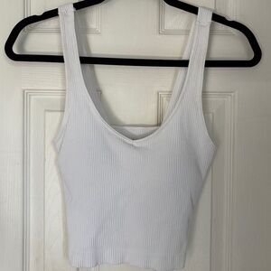 White crop Tank from Altered State